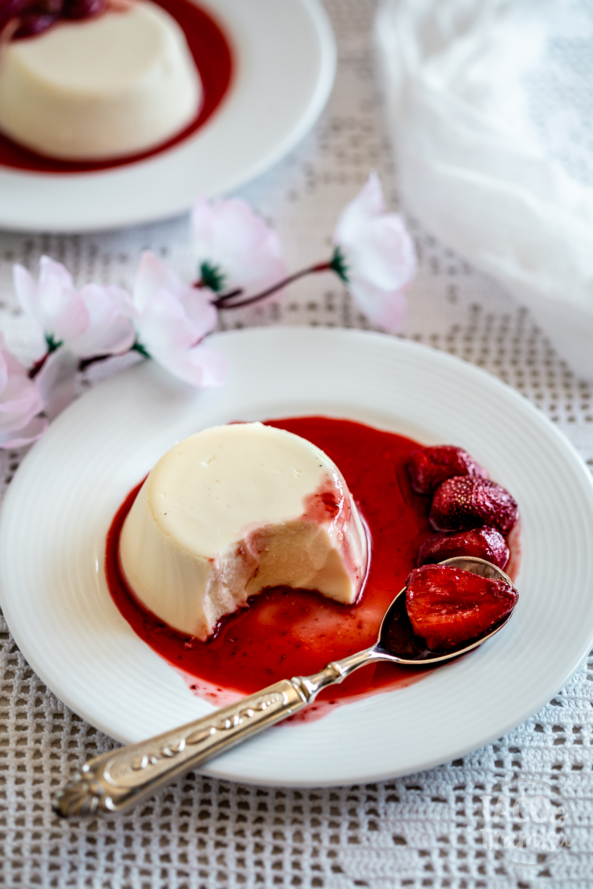 Easy Panna Cotta Recipe, Single Serving